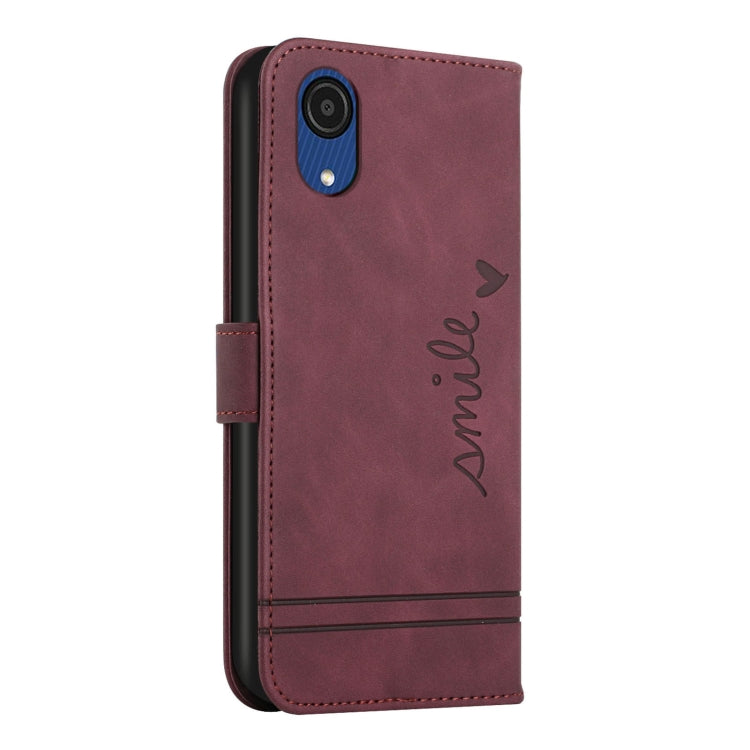 For Samsung Galaxy A03 Core Retro Skin Feel TPU + PU Leather Phone Case