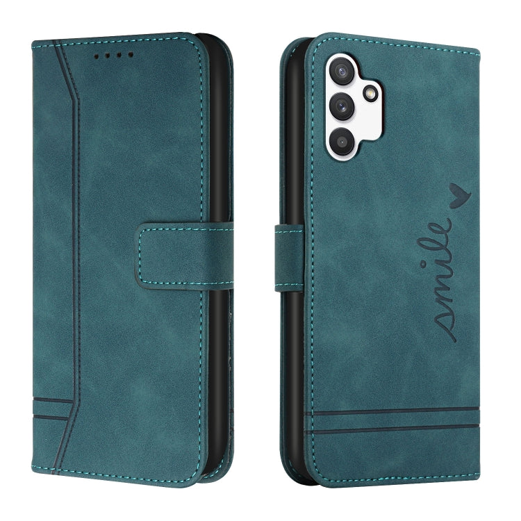For Samsung Galaxy A13 4G Retro Skin Feel TPU + PU Leather Phone Case