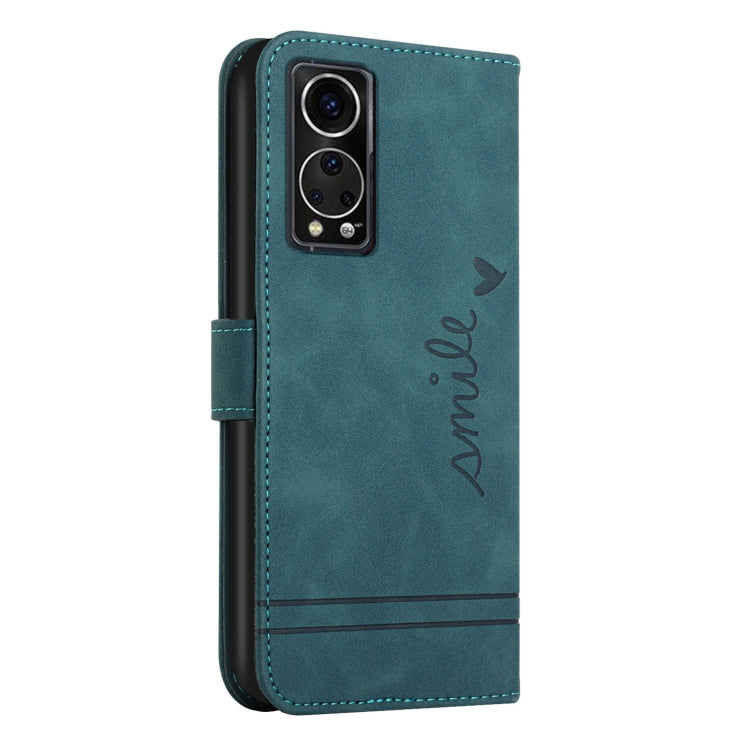 For ZTE Axon 30 Retro Skin Feel TPU + PU Leather Phone Case
