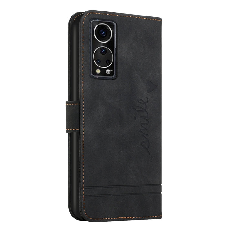 For ZTE Axon 30 Retro Skin Feel TPU + PU Leather Phone Case