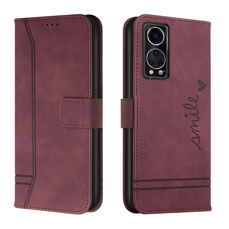 For ZTE Axon 30 Retro Skin Feel TPU + PU Leather Phone Case