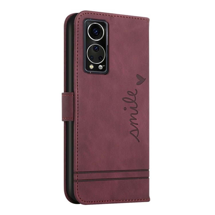 For ZTE Axon 30 Retro Skin Feel TPU + PU Leather Phone Case