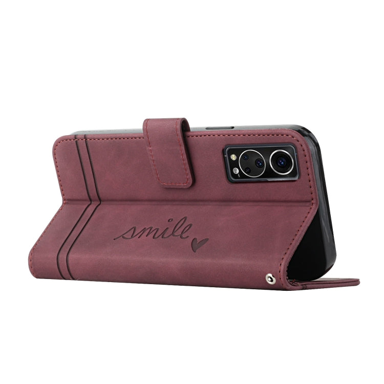 For ZTE Axon 30 Retro Skin Feel TPU + PU Leather Phone Case