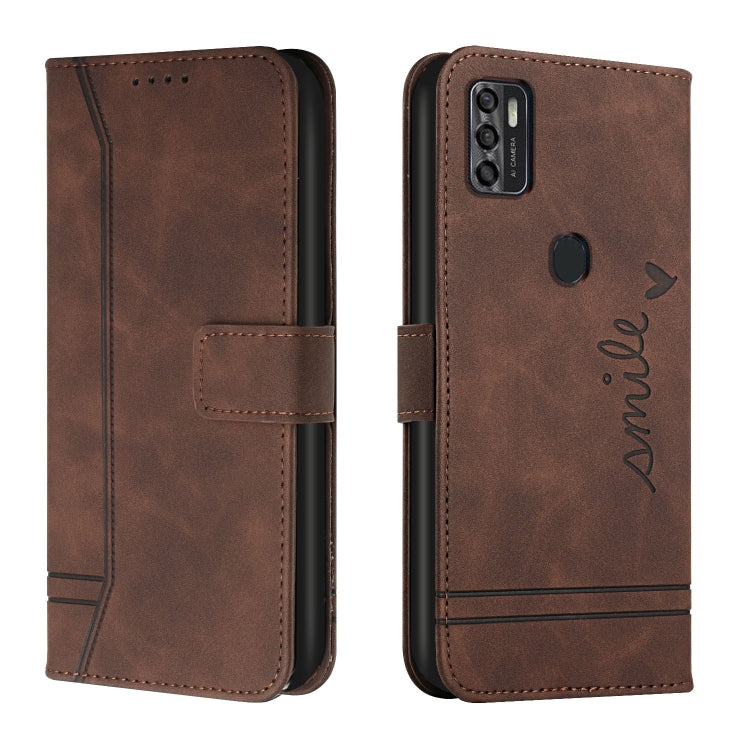For ZTE Blade A7s 2020 Retro Skin Feel TPU + PU Leather Phone Case
