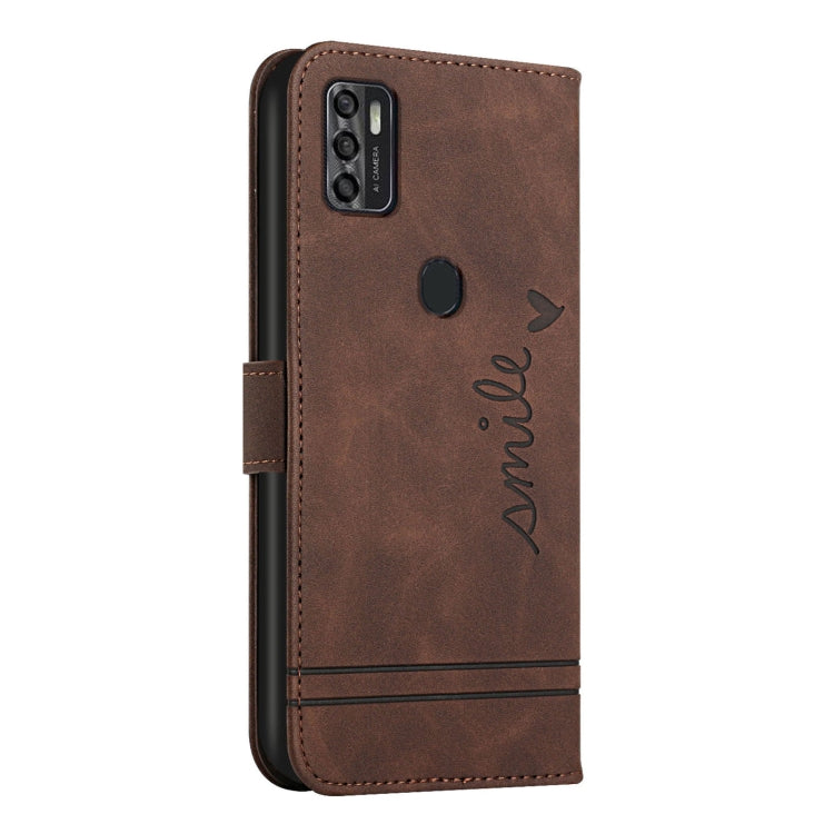 For ZTE Blade A7s 2020 Retro Skin Feel TPU + PU Leather Phone Case