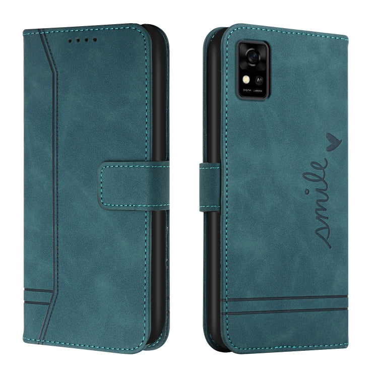 For ZTE Blade A31 Retro Skin Feel TPU + PU Leather Phone Case