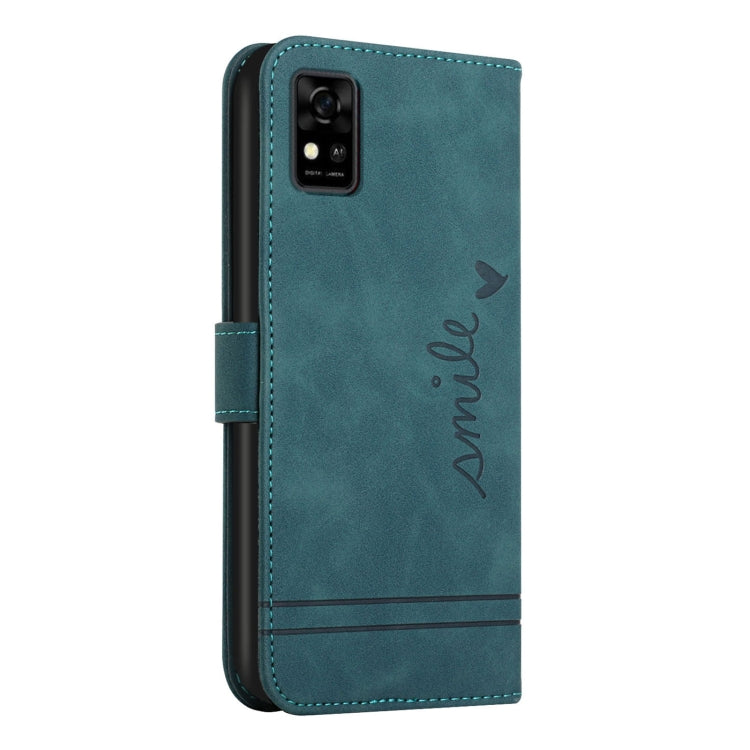 For ZTE Blade A31 Retro Skin Feel TPU + PU Leather Phone Case