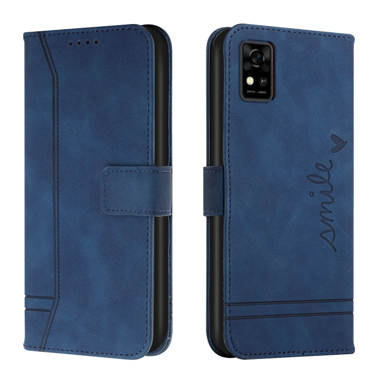 For ZTE Blade A31 Retro Skin Feel TPU + PU Leather Phone Case
