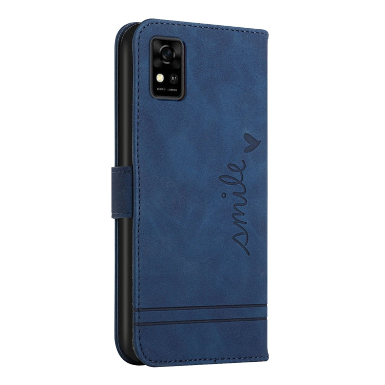 For ZTE Blade A31 Retro Skin Feel TPU + PU Leather Phone Case