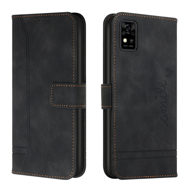 For ZTE Blade A31 Retro Skin Feel TPU + PU Leather Phone Case