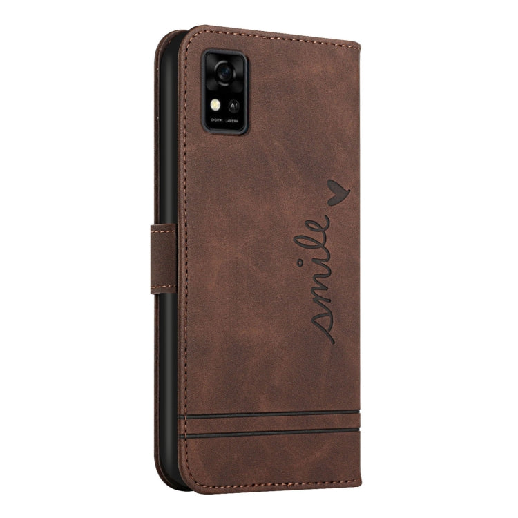 For ZTE Blade A31 Retro Skin Feel TPU + PU Leather Phone Case
