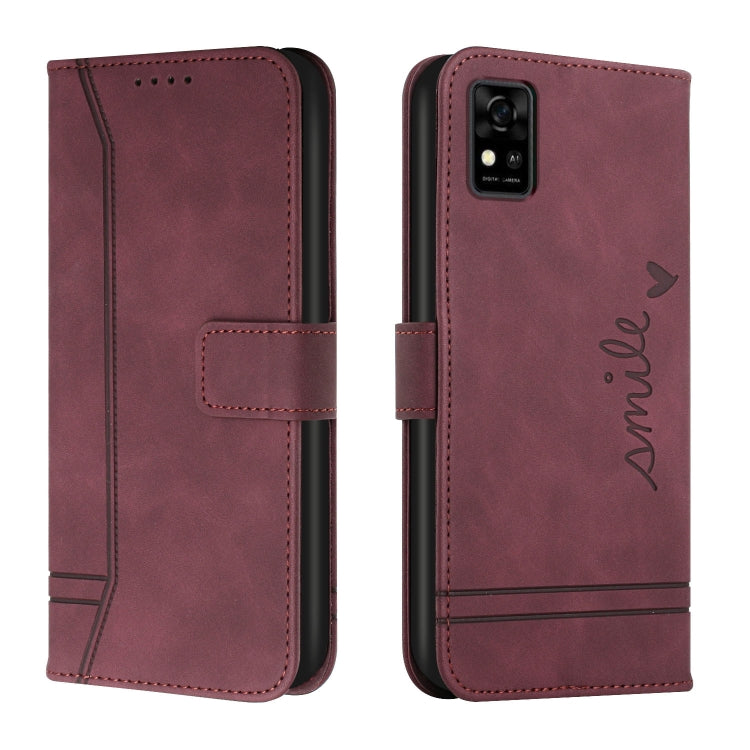 For ZTE Blade A31 Retro Skin Feel TPU + PU Leather Phone Case