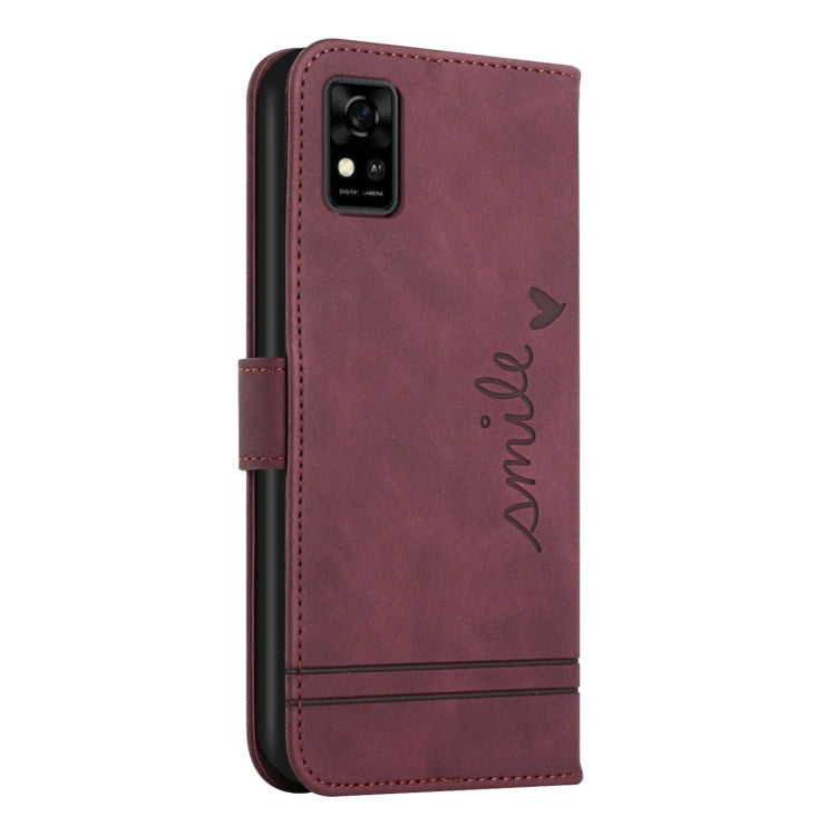 For ZTE Blade A31 Retro Skin Feel TPU + PU Leather Phone Case