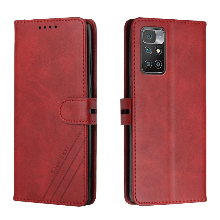 For Xiaomi Redmi 10 Cow Texture Leather Phone Case