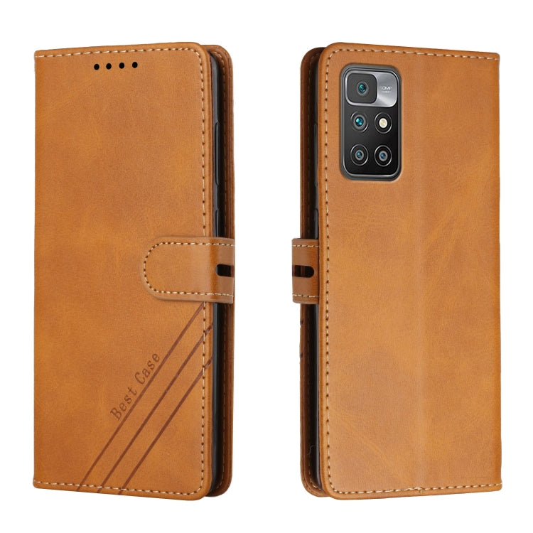 For Xiaomi Redmi 10 Cow Texture Leather Phone Case