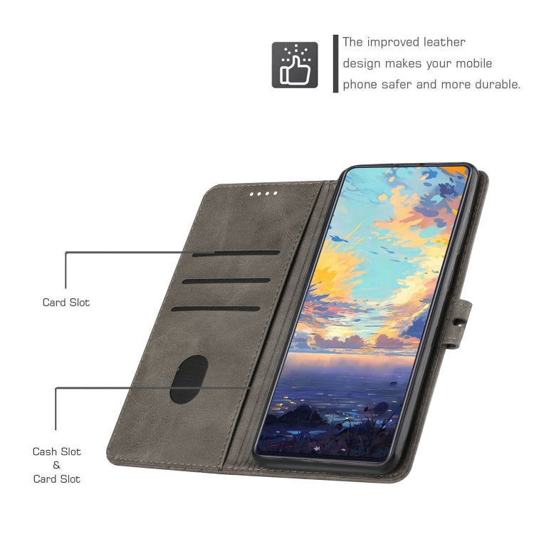 For Xiaomi Redmi Note 11 4G Cow Texture Leather Phone Case