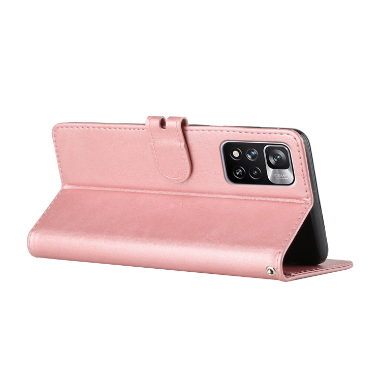For Xiaomi Redmi Note 11 Pro Cow Texture Leather Phone Case
