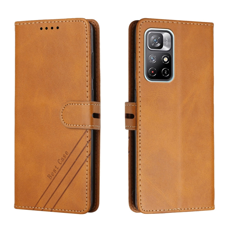 For Xiaomi Redmi Note 11 5G Cow Texture Leather Phone Case
