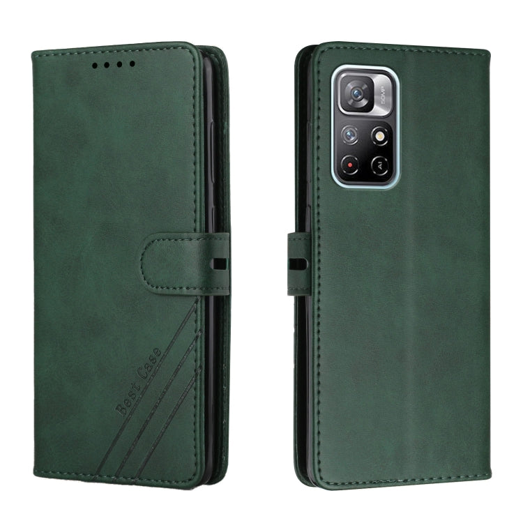 For Xiaomi Redmi Note 11 5G Cow Texture Leather Phone Case