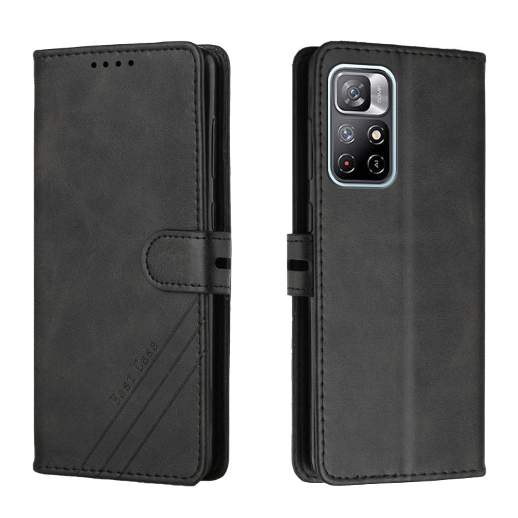 For Xiaomi Redmi Note 11 5G Cow Texture Leather Phone Case