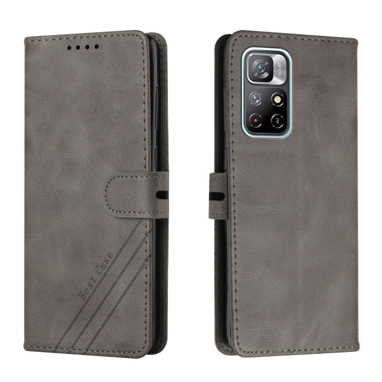 For Xiaomi Redmi Note 11 5G Cow Texture Leather Phone Case