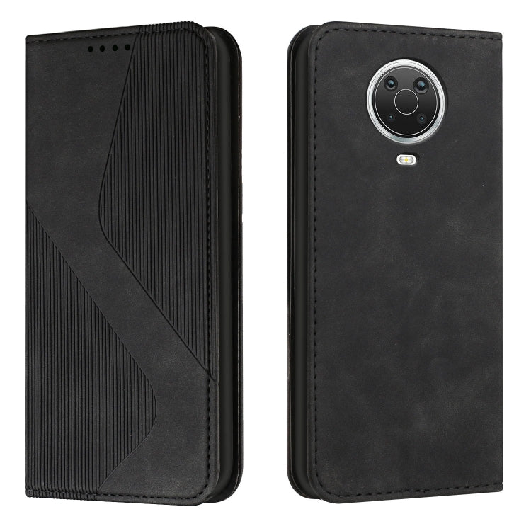 For Nokia G10 / G20 / G30 Skin Feel Magnetic S-type Leather Phone Case