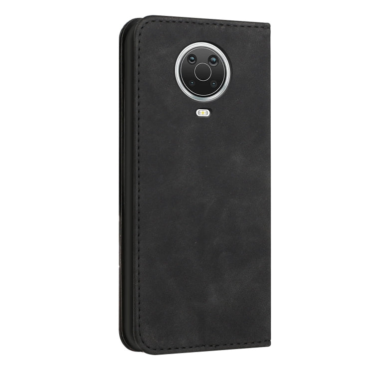 For Nokia G10 / G20 / G30 Skin Feel Magnetic S-type Leather Phone Case
