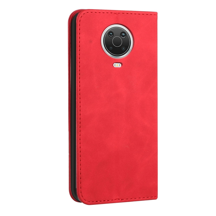 For Nokia G10 / G20 / G30 Skin Feel Magnetic S-type Leather Phone Case