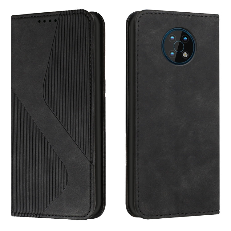 For Nokia G50 Skin Feel Magnetic S-type Leather Phone Case