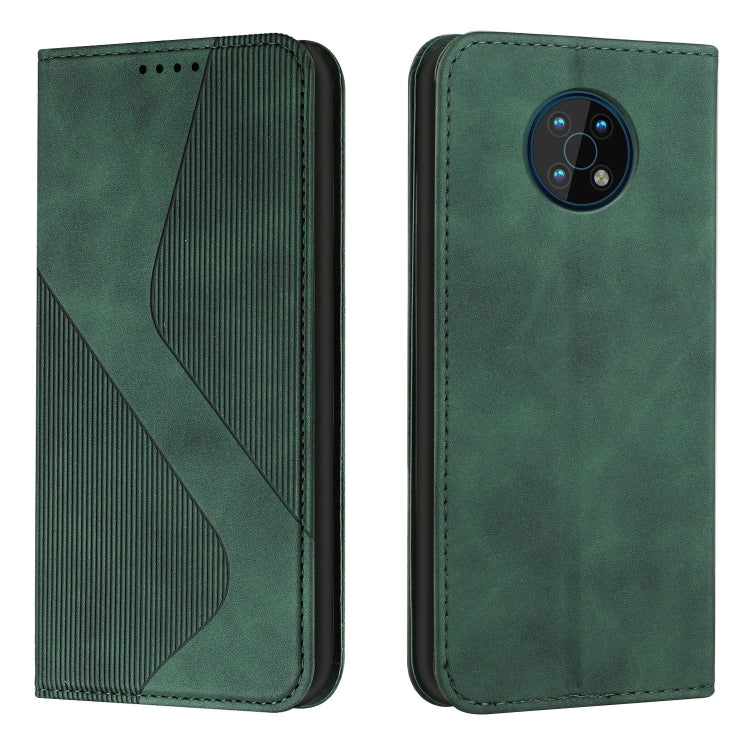 For Nokia G50 Skin Feel Magnetic S-type Leather Phone Case