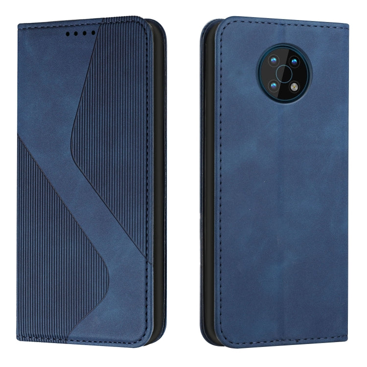 For Nokia G50 Skin Feel Magnetic S-type Leather Phone Case