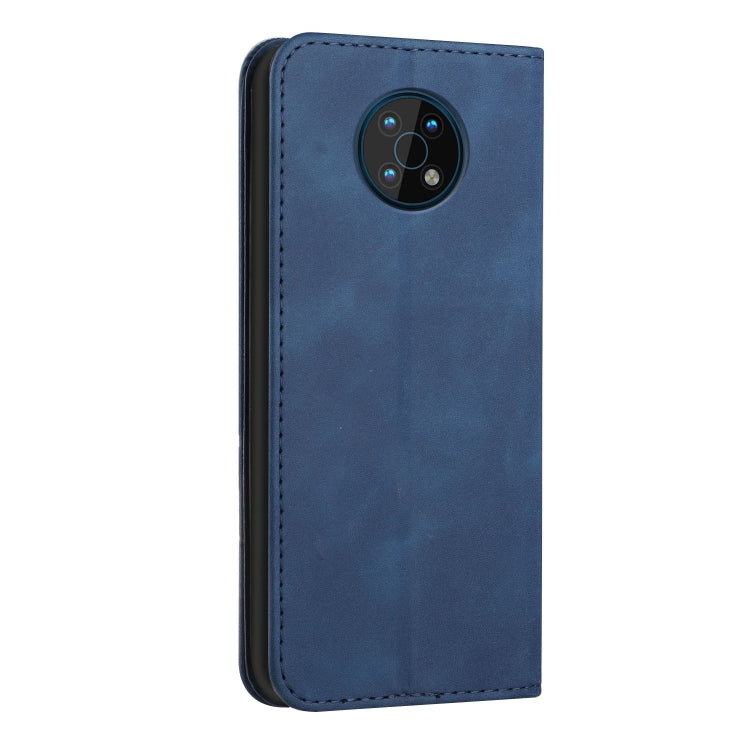 For Nokia G50 Skin Feel Magnetic S-type Leather Phone Case