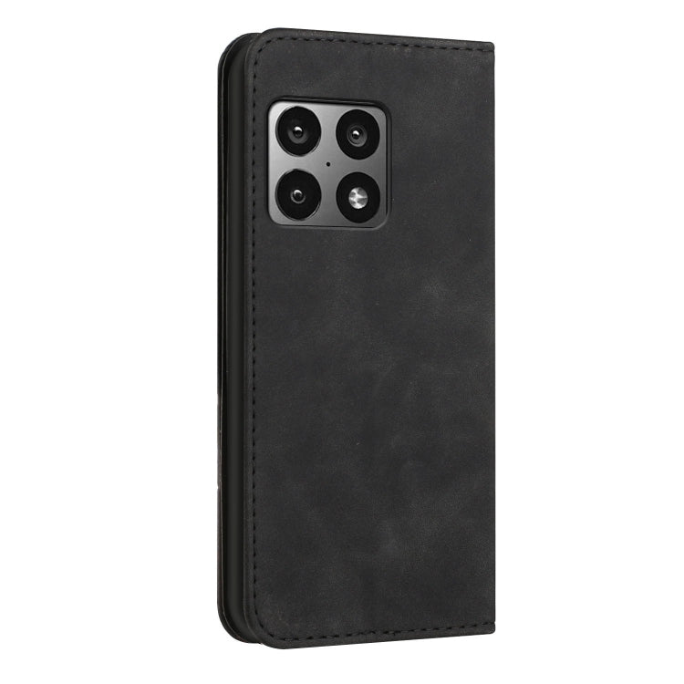 For OnePlus 10 Pro Skin Feel Magnetic S-type Leather Phone Case