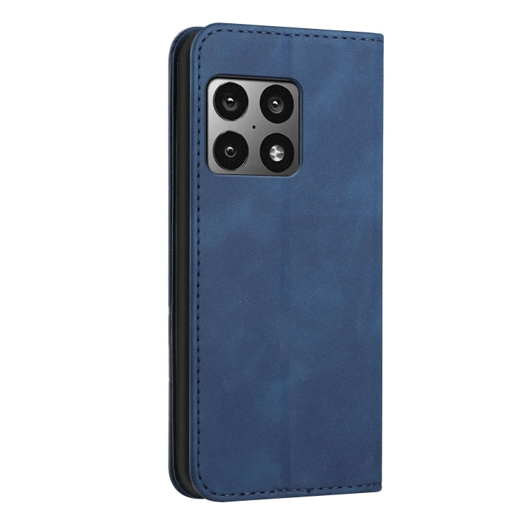 For OnePlus 10 Pro Skin Feel Magnetic S-type Leather Phone Case