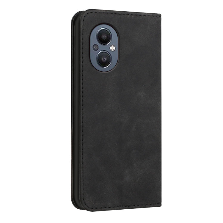 For OnePlus Nord 20 5G Skin Feel Magnetic S-type Leather Phone Case