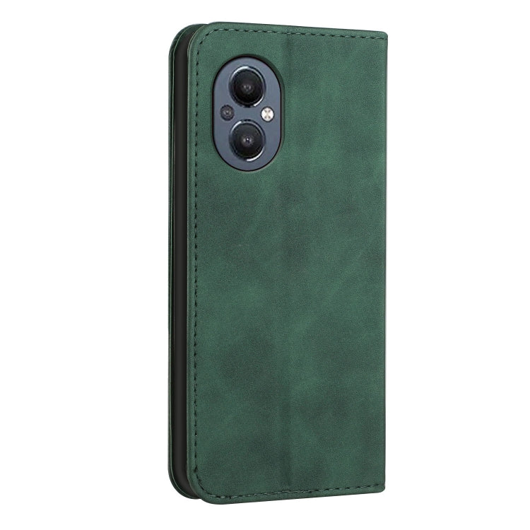 For OnePlus Nord 20 5G Skin Feel Magnetic S-type Leather Phone Case