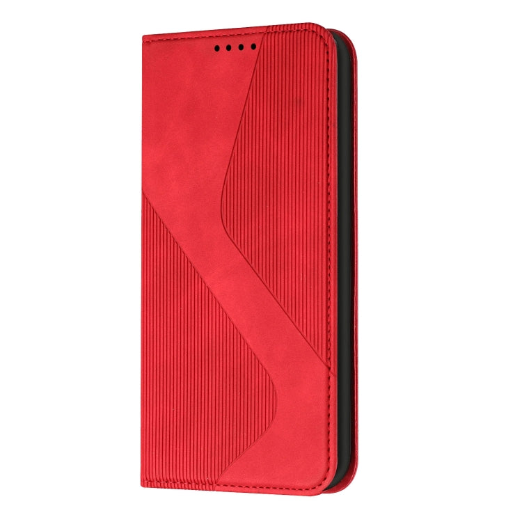 For Samsung Galaxy A13 4G Skin Feel Magnetic S-type Leather Phone Case