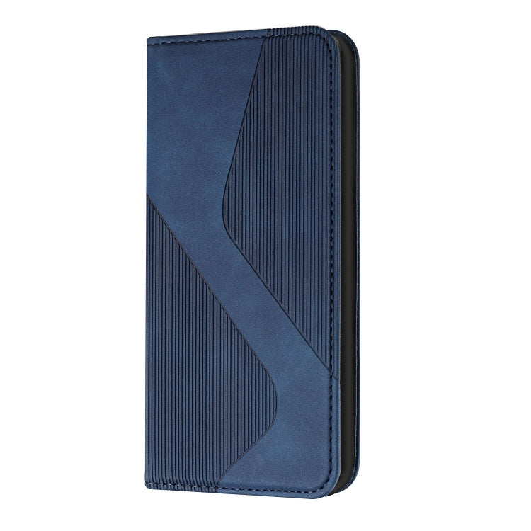 For Samsung Galaxy A53 5G Skin Feel Magnetic S-type Leather Phone Case