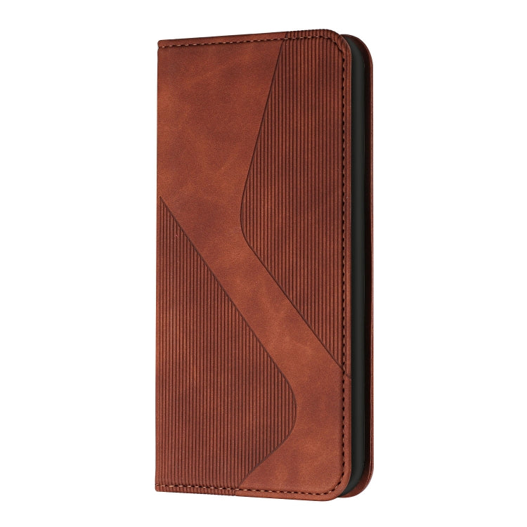For Samsung Galaxy A53 5G Skin Feel Magnetic S-type Leather Phone Case