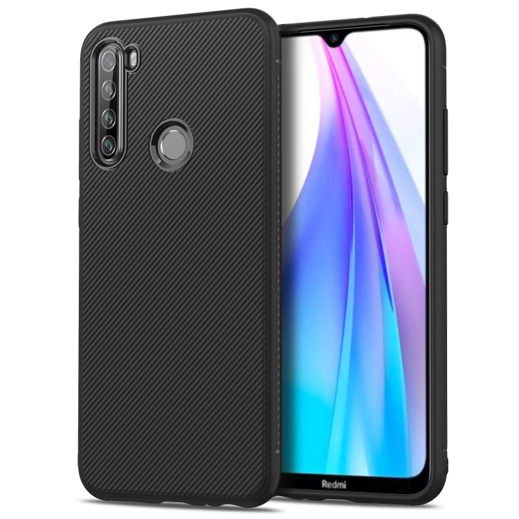 For Xiaomi Redmi Note 8T Lenuo Leshen Series Stripe Texture TPU Protective Case