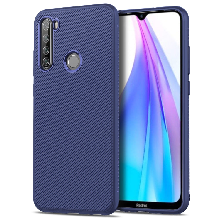 For Xiaomi Redmi Note 8T Lenuo Leshen Series Stripe Texture TPU Protective Case