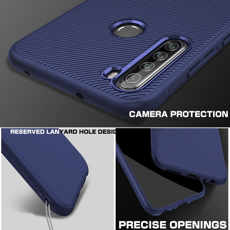 For Xiaomi Redmi Note 8T Lenuo Leshen Series Stripe Texture TPU Protective Case