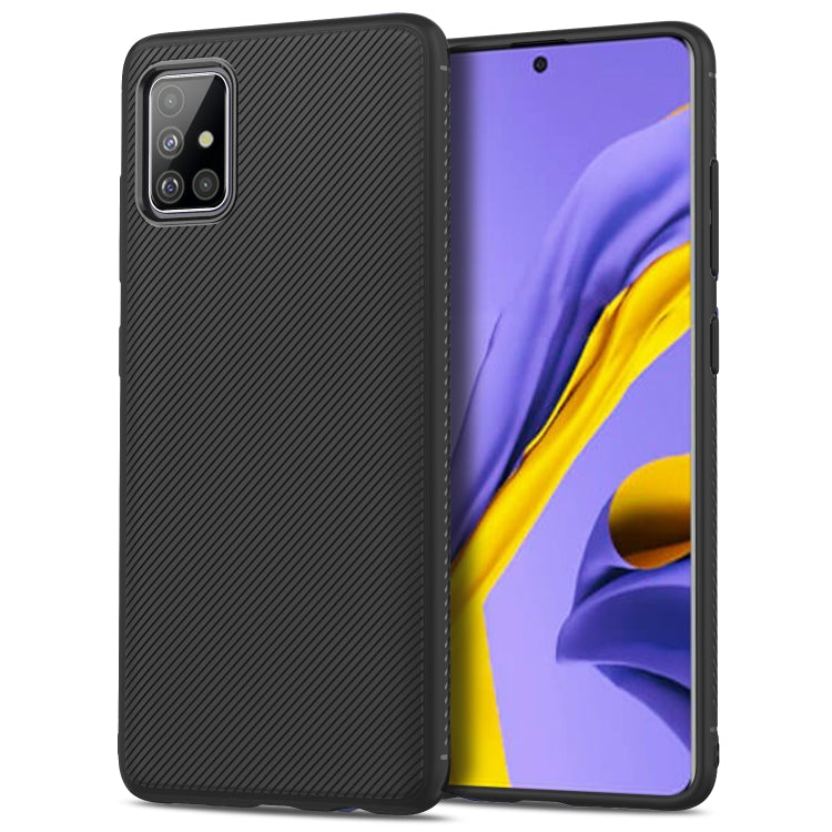 For Galaxy A51 Lenuo Leshen Series Stripe Texture TPU Protective Case