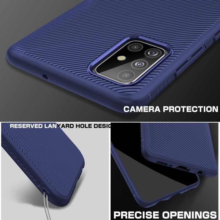 For Galaxy A51 Lenuo Leshen Series Stripe Texture TPU Protective Case