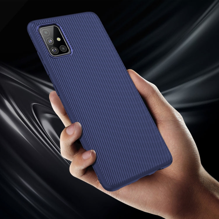 For Galaxy A51 Lenuo Leshen Series Stripe Texture TPU Protective Case