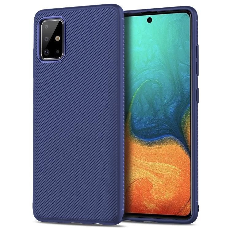 For Galaxy A71 Lenuo Leshen Series Stripe Texture TPU Protective Case