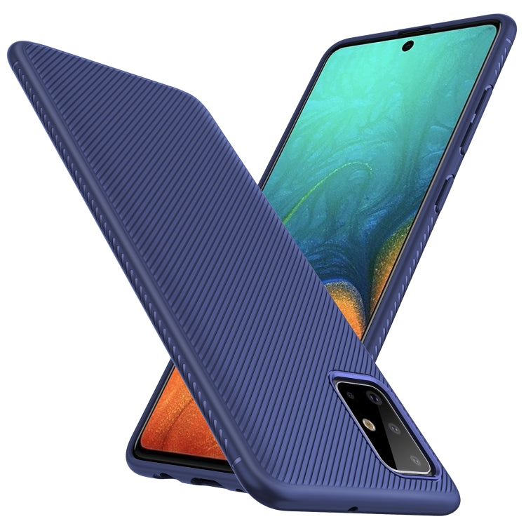 For Galaxy A71 Lenuo Leshen Series Stripe Texture TPU Protective Case