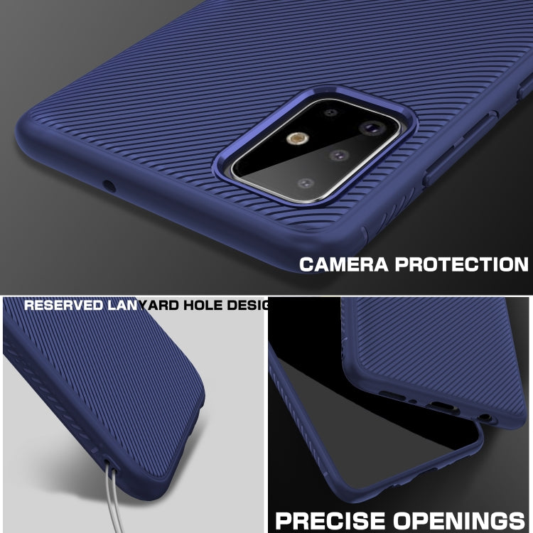 For Galaxy A71 Lenuo Leshen Series Stripe Texture TPU Protective Case