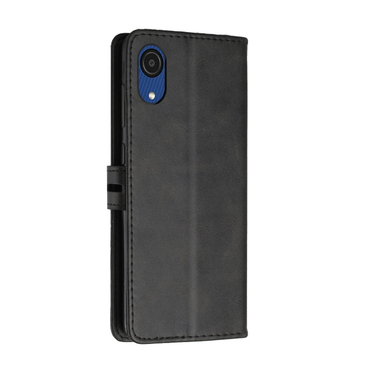 For Samsung Galaxy A03 Core Cow Texture Leather Phone Case