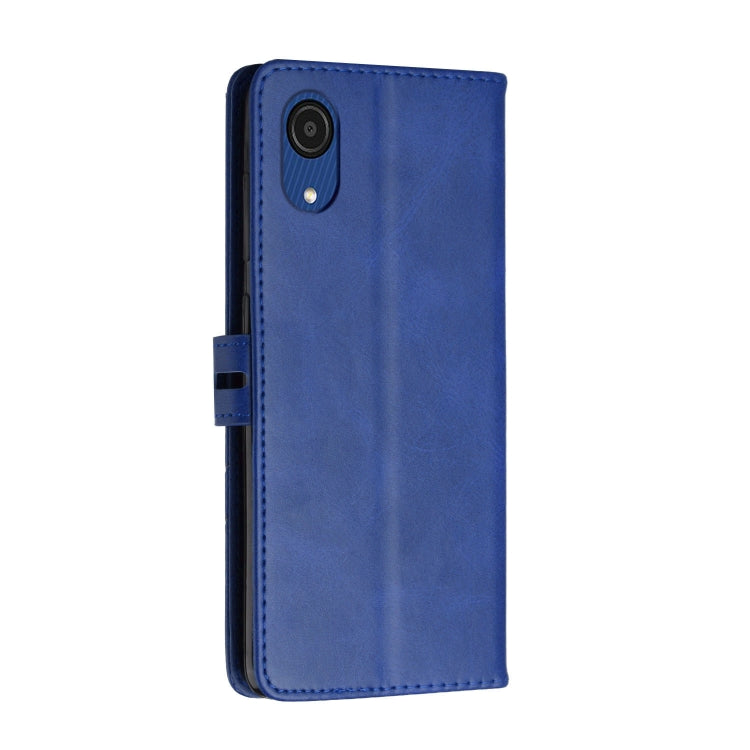 For Samsung Galaxy A03 Core Cow Texture Leather Phone Case